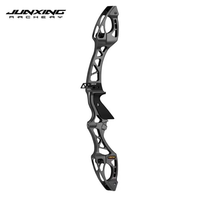JUNXING Arco Recurvo H8 Liga de Alumínio Riser 25" Lâminas 68" 20-40Lbs Mão Direita