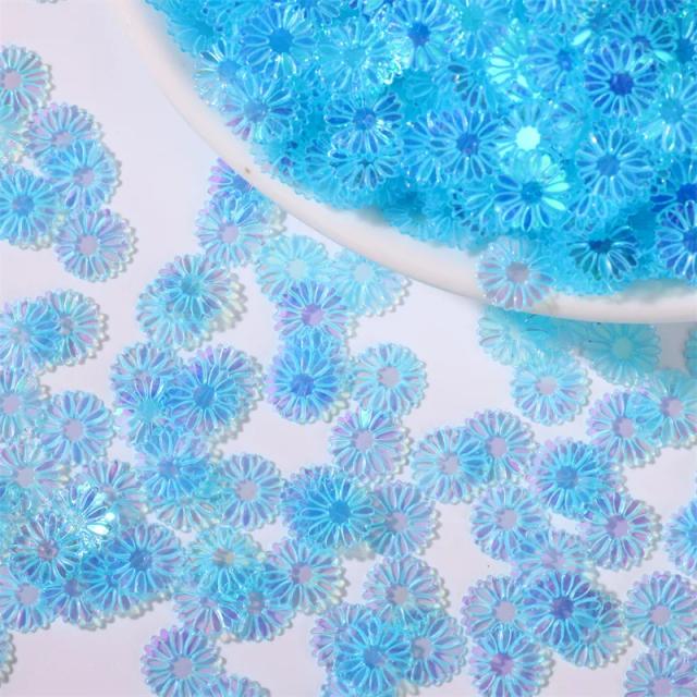 Lantejoulas Margarida 9mm para Artesanato e Slime 500g
