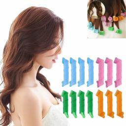 Rolo de cabelo sem calor, modelador de cabelo espiral, cachos mágicos, rolos de cabelo com ganchos, sem calor, kit de estilo de cabelo encaracolado diy - Image 2