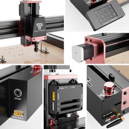 TTC450 Pro para CNC 3018, Router Atualizado com Área de Trabalho de 460x460mm, Spindle de 72W, Router para Madeira, Gravador e Cortador para Bricolagem em Madeira e PCB - Image 5