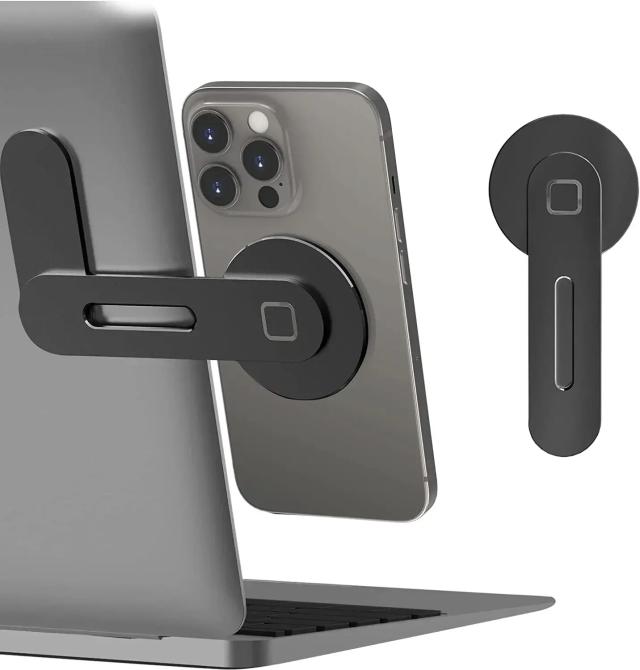 Suporte Magnético para Laptop e Celular Fino Dobrável para Monitor