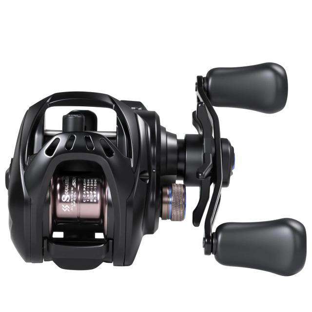 Carretilha Sougayilang SSX-DC Baitcasting 7.2:1 4+1 Rolamentos 10KG