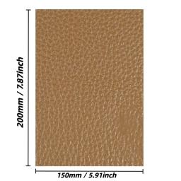 5 Peças de Couro Bovino de Cores Variadas para Artesanato em Couro DIY, Materiais de Couro em Diferentes Cores - Image 4