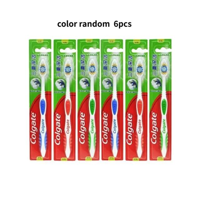 Colgate Escova de Dentes Cerdas Médias para Adultos Limpeza Suave 1 Unidade
