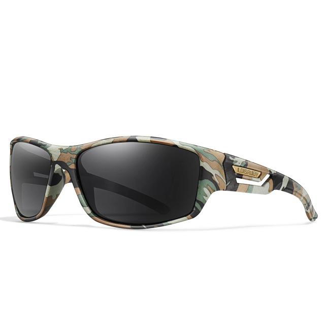 Óculos de sol polarizados para pesca, homens, estilo militar, presentes para festival, uv400, para ciclismo, corrida, pesca e direção