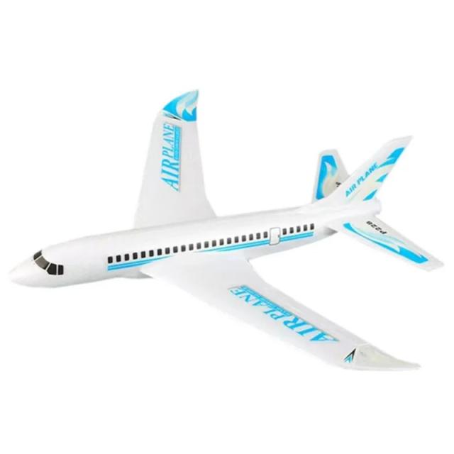 Avião de Passageiros Montável de Espuma EPP 49CM para Crianças Lançamento Manual