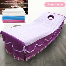 Lençol descartável não tecido, 7.87x31.5 polegadas, massagem spa, respirável, capa de cama sólida, viagem, negócios, hotel, hospital, folha com 10 peças - Image 4