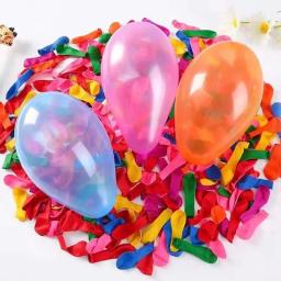 500 pçs/lote bombas de água balão enchimento balões de látex jogos festa balões circo waterballon jogo ao ar livre brinquedos para crianças - Image 3