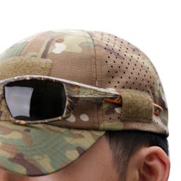 Boné de beisebol camuflado unissex, chapéu de proteção solar respirável para caça, caminhadas, corrida, pesca, acampamento - Image 2