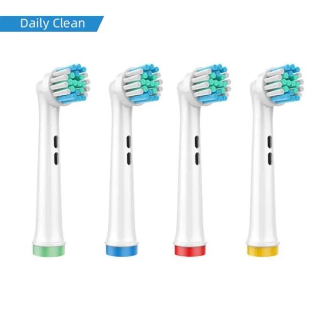 Oral-B Cabeças de Escova de Dentes Elétrica Cerdas Dupont 4 Unidades