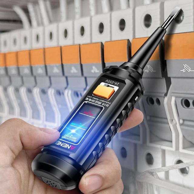 Caneta Teste Tensão AC Profissional 24-250V Detecção NCV Eletricista