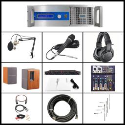 YXHT-1, Transmissor FM de 3KW (3000W), Sistema Completo Turnkey, Configuração de Estação de Rádio, Pacote Completo, Desempenho Estável PLL - Image 6