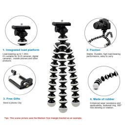 Suporte Flexível Octopus RP01-E Gorillapod para Câmera de Celular - Mini Suporte de Mesa Compatível com iPhone Samsung - Image 6