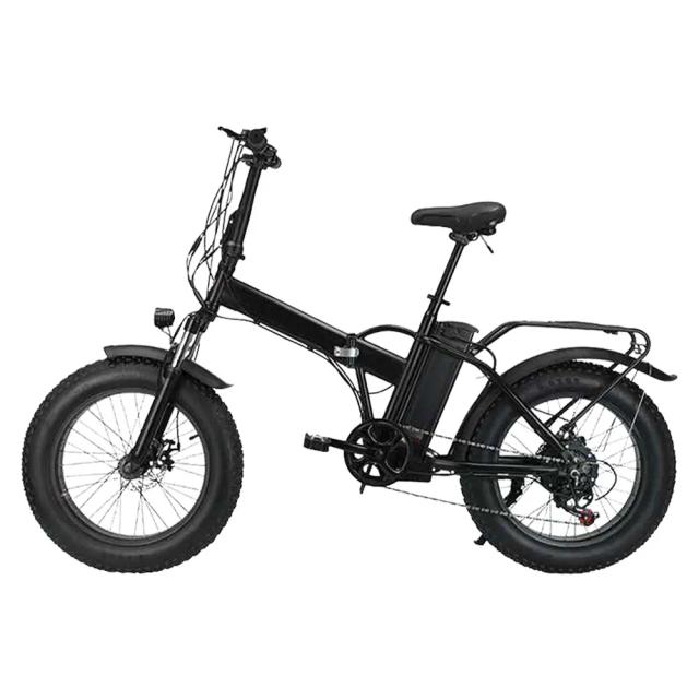 Bicicleta elétrica de pneu gordo de 20 polegadas para adultos