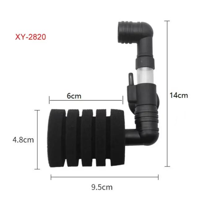 Filtro de Aquário para Tanque de Peixes, Bomba de Ar, Skimmer, Filtro de Esponja Bioquímica, Filtro Biológico para Aquário, Filtro Aquário Prático