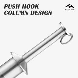 HAUT TON 1pc Corretor de gancho de lula de aço inoxidável pode restaurar anzol deformado portátil e leve acessório de equipamento de pesca - Image 4