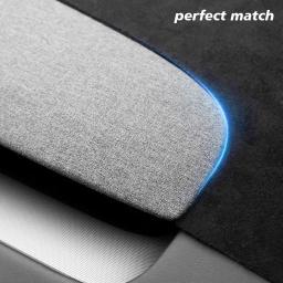 Capa Protetora Anti-UV Tesmayx para Painel do Tesla Model Y Juniper Model YL 2026 2025, Acessórios para Console Central, Tapete Protetor para Painel - Image 5