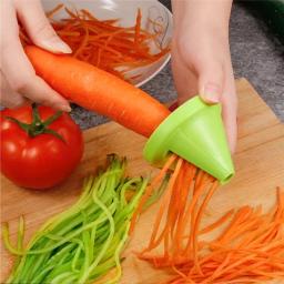 Triturador espiral de frutas vegetais descascador multi-função manual triturador dispositivo batata cenoura rotativa triturador ralador ferramenta de cozinha - Image 1