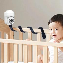 Suporte universal ajustável para câmera de berço, suporte para monitor de bebê, clipe flexível, braço longo, parafuso 1/4, suporte para câmera - Image 4