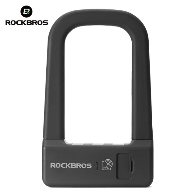 ROCKBROS Cadeado Inteligente U NFC Liga de Alumínio 564g