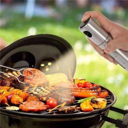 Bbq cozimento garrafa de spray de azeite 304 aço inoxidável garrafa de spray de óleo vinagre spray garrafas bq pulverizador tempero garrafa kitche - Image 3