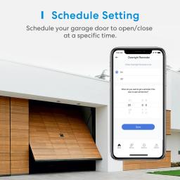 Meross HomeKit: Novo Abridor de Porta de Garagem Inteligente WiFi com Sensores e Controle Remoto, Compatível com Alexa, Google Assistant e SmartThings - Image 4