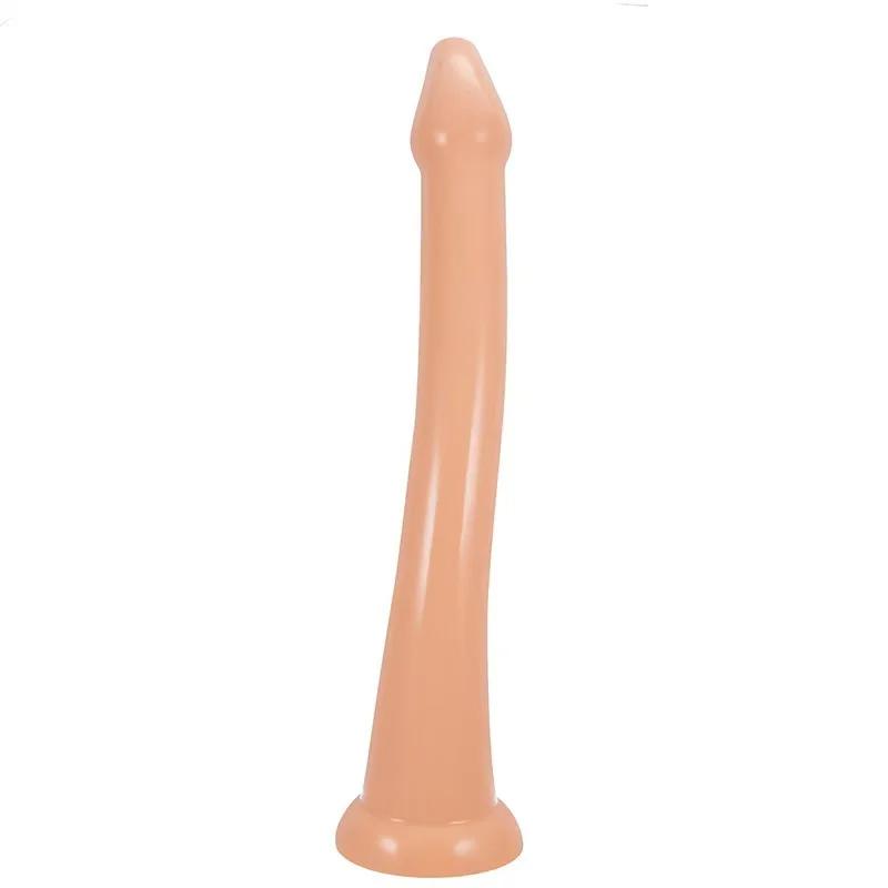 Plugue longo para bunda, massageador de próstata, masturbador masculino, plugue anal, pênis, sex shop, produtos sexuais para les - Image 1