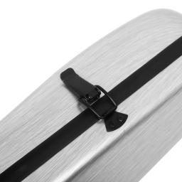 Irin caso de violino de fibra de carbono colorido 4/4 caso de violino com higrômetro ajustável alça de ombro dupla peças de violino acessórios - Image 5