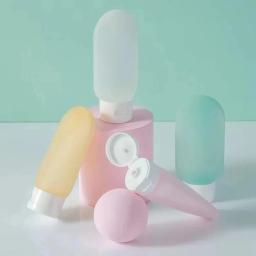 3/4 pçs/set 30/60/100ml loção macia recarregável garrafa portátil viagem shampoo garrafa recipiente vazio tubo de aperto engarrafamento vazio - Image 4