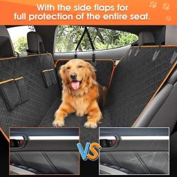Capa de assento de carro ideal, melhore os assentos do seu carro com esta capa de hamaca para cães à prova d'água e resistente a arranhões! - Image 5