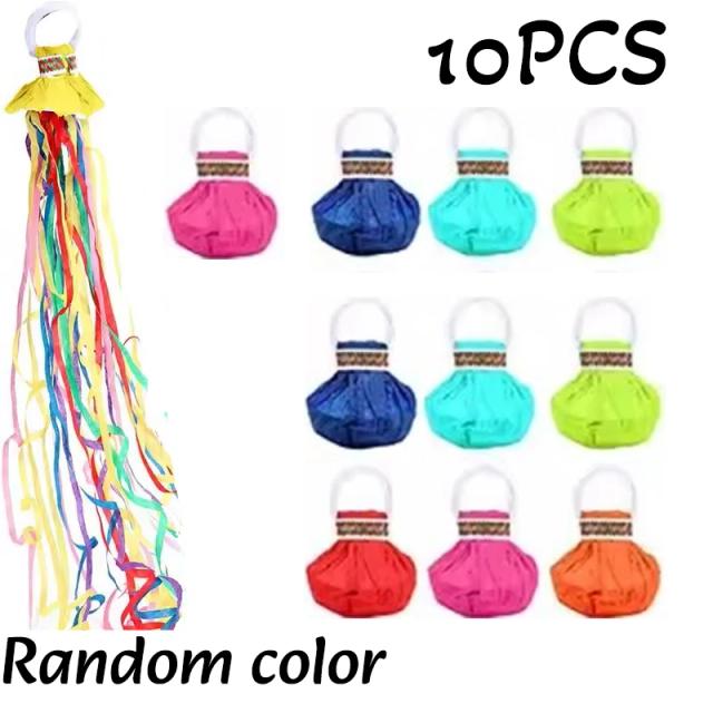 Lançador de Serpentinas Coloridas Sem Sujeira para Festas e Casamentos - 5-20 Peças