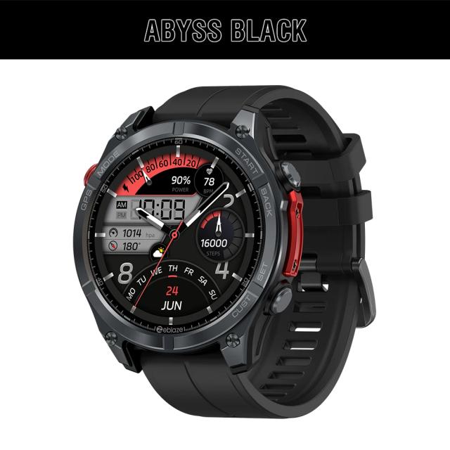 Zeblaze Stratos 4 Smartwatch GPS AMOLED 1.43" Altímetro Barométrico