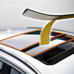Tira de vedação de borracha para teto de carro, tira de vedação de borracha para janela de carro, tira de vedação, isolamento de ruído para acessórios de carro, selantes - Image 1