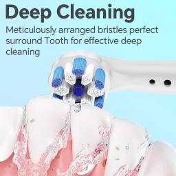 Cabeças de escova de dentes de reposição iO compatíveis com escova de dentes elétrica Oral B iO, cabeça de escova para todos os modelos de escovas de dentes elétricas iO - Image 4