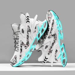 Tênis de luxo respirável masculino, Tênis Masculino, Mocassins casuais, Treinador de corrida, Corrida, Moda - Image 1