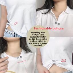 5/10 pçs alfinetes de segurança pérola antiderrapante broches para roupas cintura fixação decote ajustar cachecol moda diy acessórios de costura - Image 2