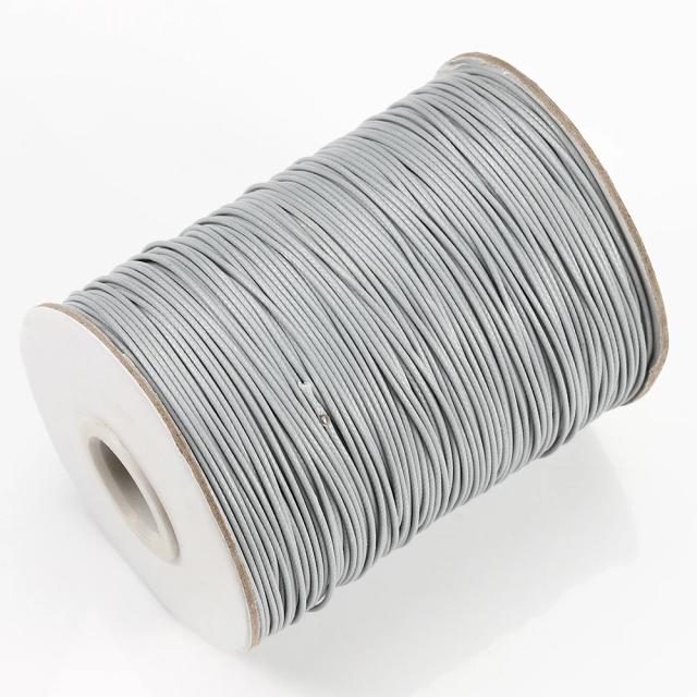 Corda de cera redonda multicolorida de 10 metros, corda de imitação de couro trançada para faça você mesmo, pingente trançado, pulseira, acessórios de fabricação