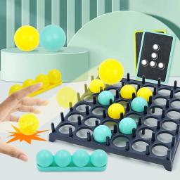 Bounce bola jogo saltando bola tabuleiro jogo de mesa interação festa família desktop saltando brinquedo engraçado kit para crianças adultos - Image 1
