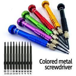 Precision Screwdriver Set para telefones celulares, notebooks e computadores, perfeito para pequenas manutenção e desmontagem, 10 em 1 - Image 1