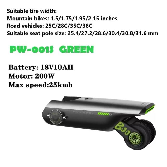 Kit de conversão de bicicleta elétrica, pedal auxiliar de alcance de até 31 milhas para mountain bike bicicleta de estrada 12v 10ah bateria carregável, 15,5mph