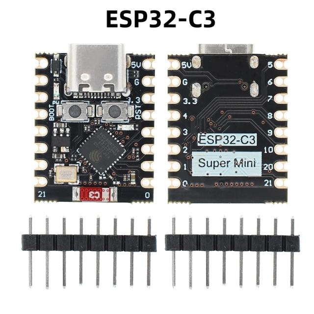 Placa de Desenvolvimento ESP32 SuperMini Wi-Fi Bluetooth ESP32 C3 S3 C6 H2