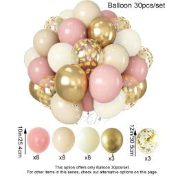 Decorações de Festa Boho Retro em Rosa Antigo, Rosa Pálido, Nude, Bege e Marfim, Balões e Faixas para Mulheres, Aniversários de 15, 21 e 30 Anos, Festa Neutra - Image 5