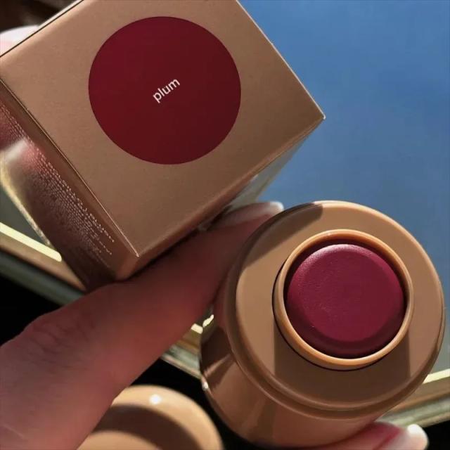 Rhod Blush Bastão Lábio e Bochecha Hidratante Natural Rouge Pó Creme Batom Fácil de Aplicar Cor