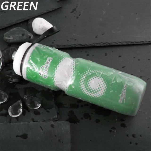 Garrafa Térmica Esportiva 710ML Dupla Camada Transparente
