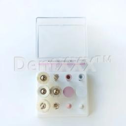 Conjunto de Polimento Misto com 12 Peças/Caixa: Cabeças de Silicone e Escova Aprimoradas para Polimento - Alcance um Polimento de Alto Brilho com Pasta de Polimento - Image 4