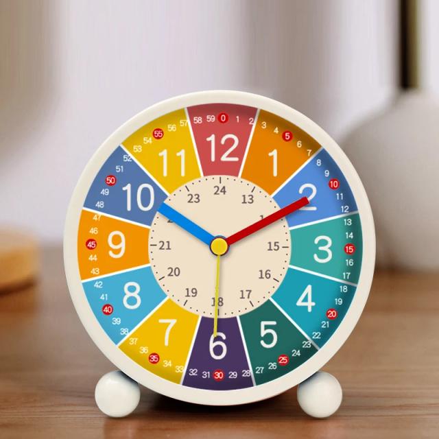 Despertador Infantil Cartoon 4-5 polegadas Silencioso para Mesa