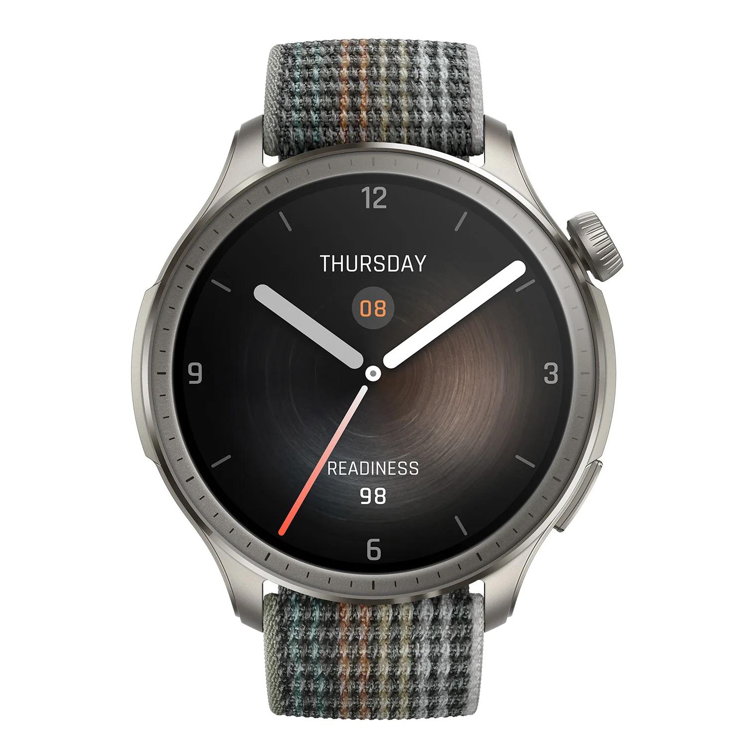 Amazfit equilíbrio 46mm relógio inteligente treinador de sono banda dupla gps 150 + modos esportivos relógio inteligente prontidão para android ios telefone - Image 1