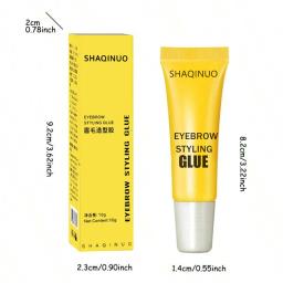 Gel Modelador de Sobrancelhas com Escova para Sobrancelhas Naturais e Definidas - Image 4