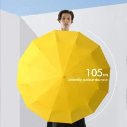 72 osso super forte à prova de vento automático dobrável guarda-chuva masculino reforçado grande à prova de chuva proteção solar guarda-chuvas feminino - Image 6