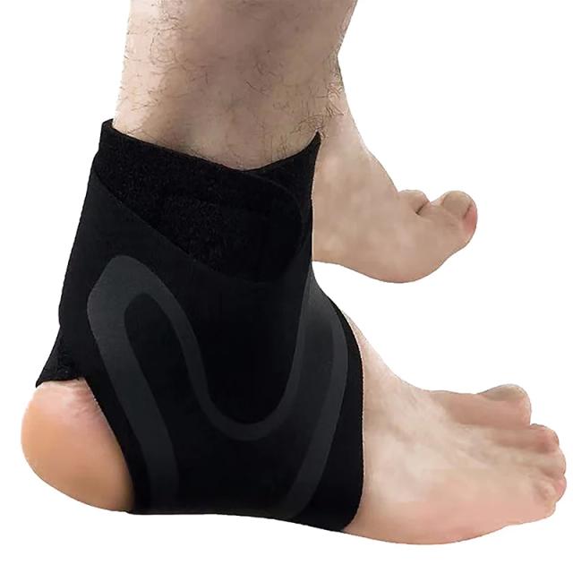 Tornozelo Estabilizador Brace, Compressão Tornozelo Suporte, tendão Pain Relief Strap, pé entorse Lesão Wraps, Corrida, Basquete, 1 Pc